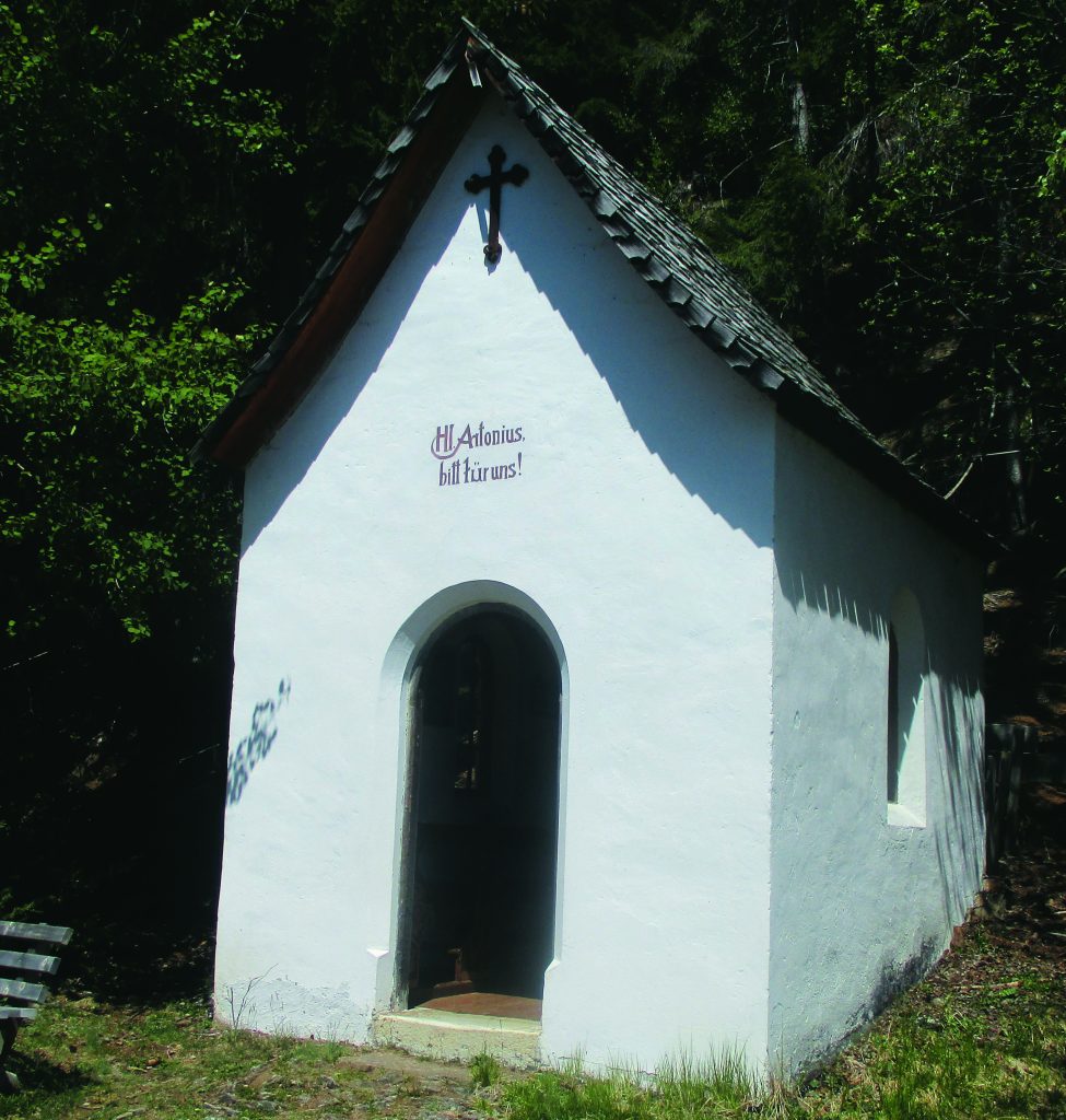 Über St. Antonius nach Stuls die BAZ