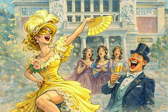 Oper Operette Musical BAZ TITELBILD (170 x 305 mm) - 1