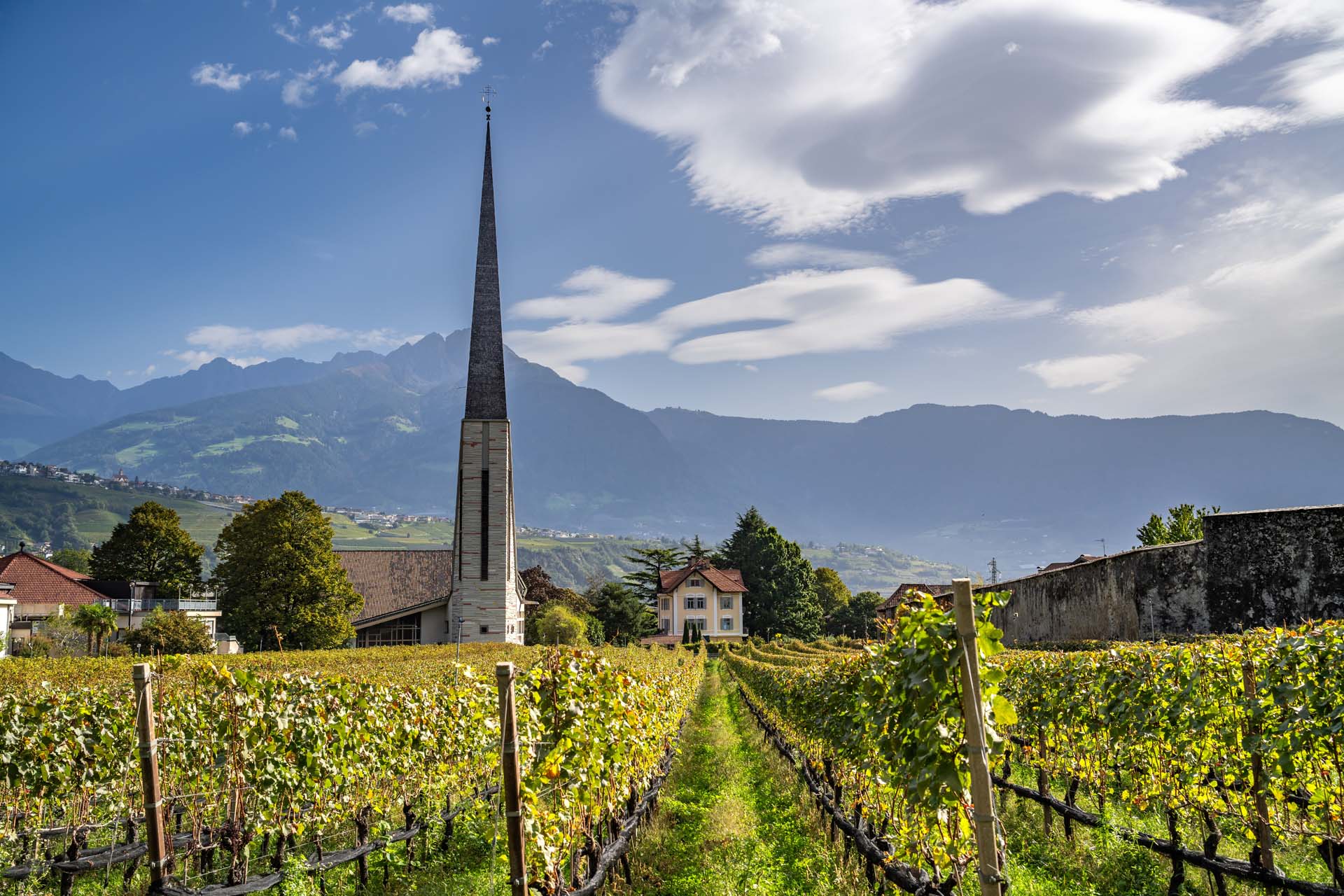 Algund an der Etsch - Meran - Südtirol - Italien
